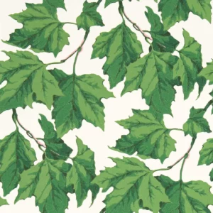 green botanical wallpaper from harlequin