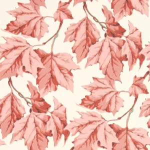 pink botanical wallpaper from harlequin
