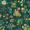 green botanical wallpaper from harlequin