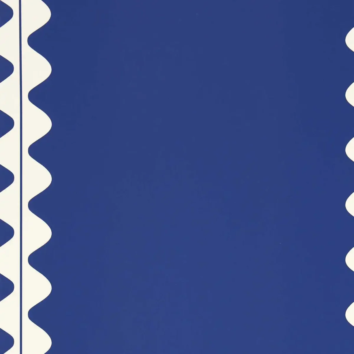 blue striped wallpaper from harlequin