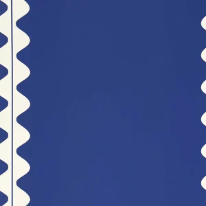 blue striped wallpaper from harlequin