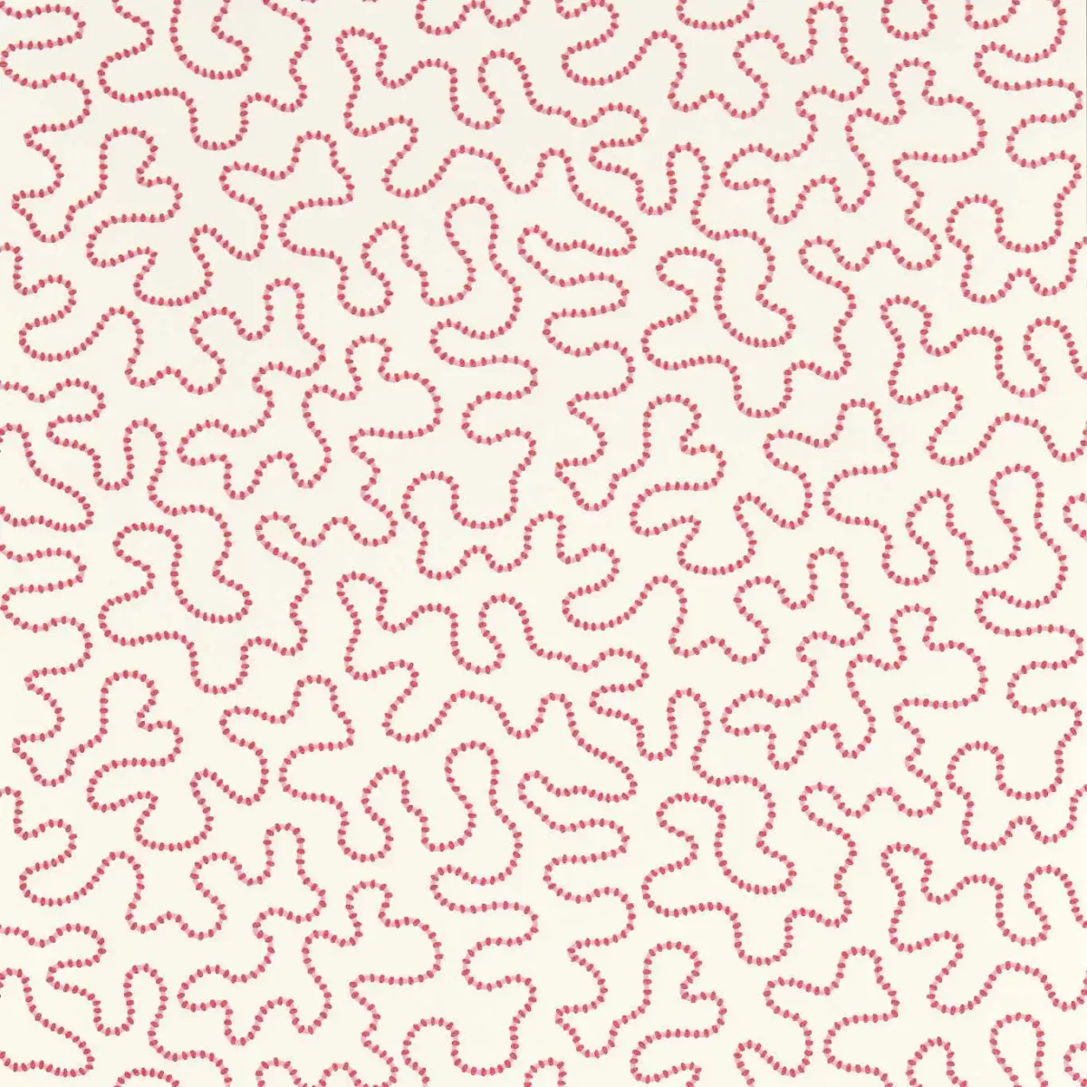 Wiggle Wallpaper - Carnelian / Rose Quartz by pink misc wallpaper from harlequin