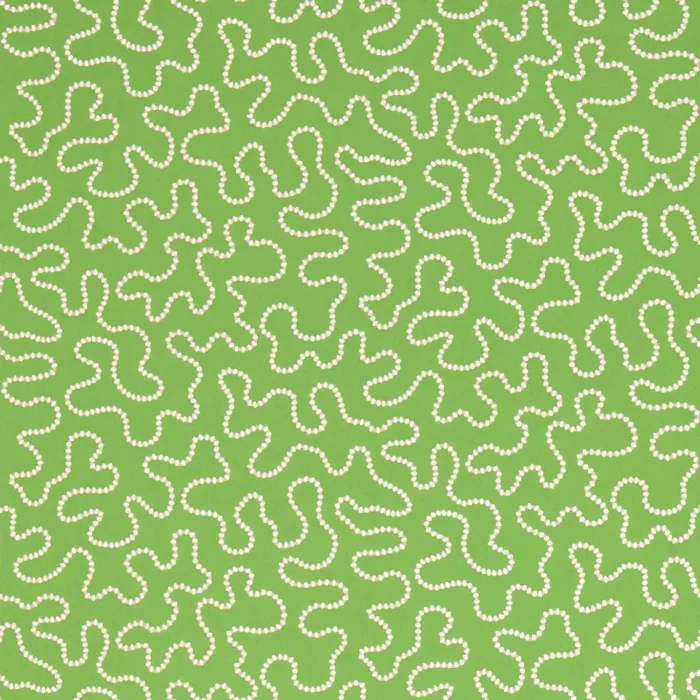 Wiggle Wallpaper - Peridot / Rose Quartz fabric swatch HSRW113064