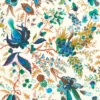 multicolour botanical wallpaper from harlequin