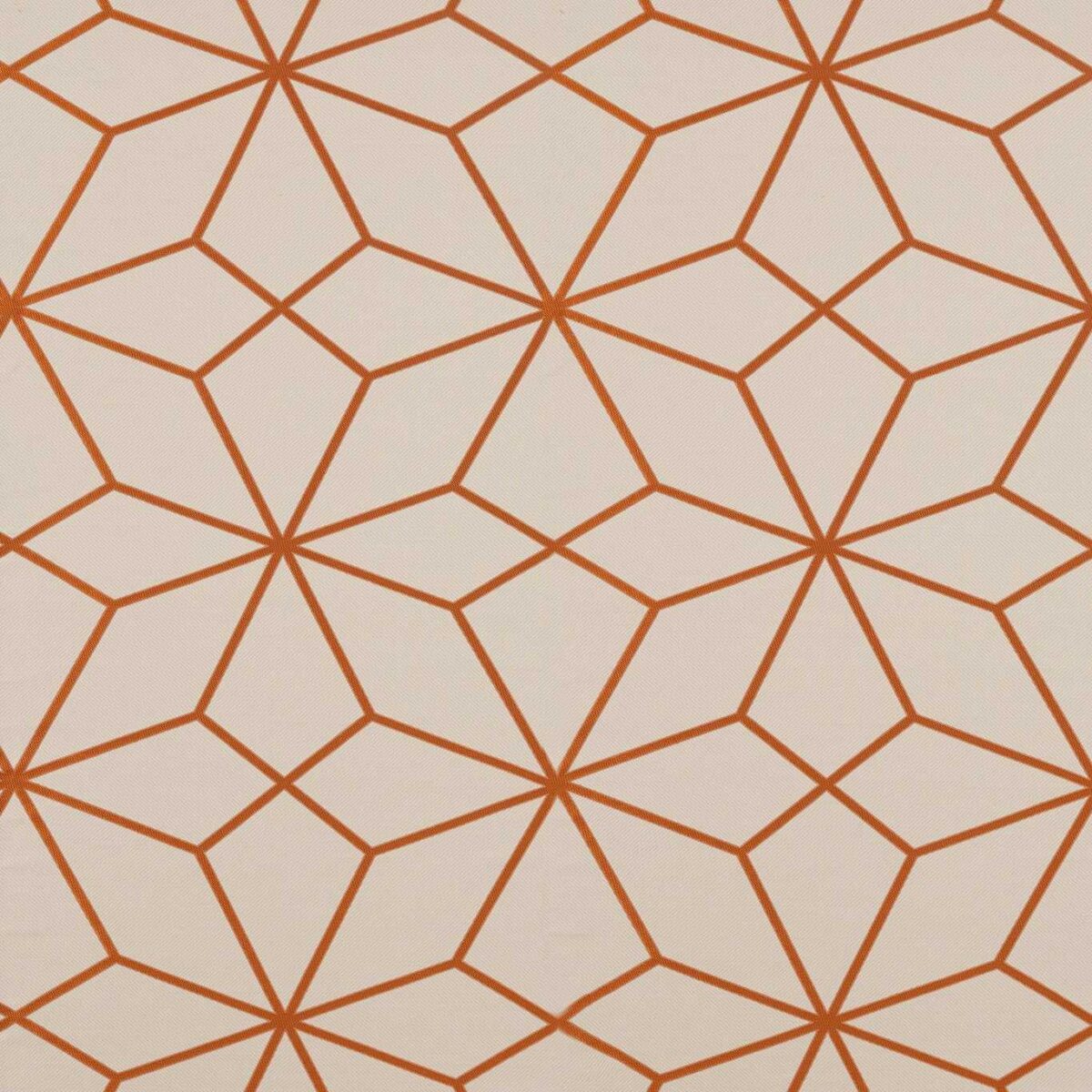 Axal Fabric - Sedona by orange geometric jacquard fabric from Harlequin