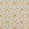 yellow geometric jacquard fabric from Harlequin