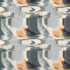 orange contemporary linen fabric from Harlequin