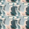 green contemporary linen fabric from Harlequin