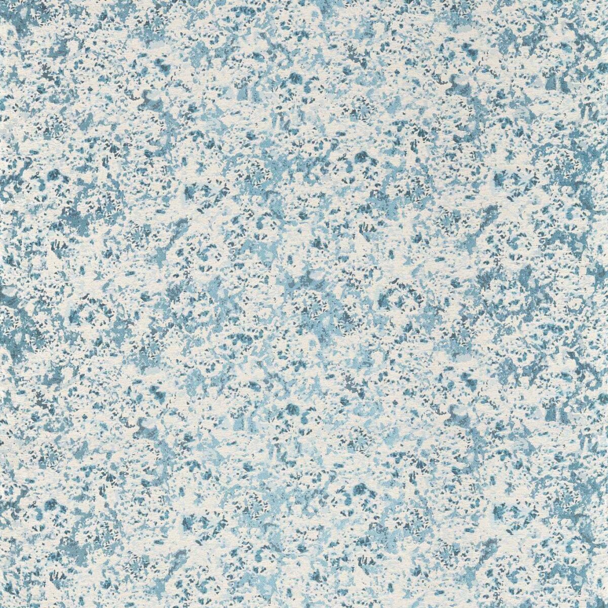Aconite Fabric - Frost / Sky by blue misc woven fabric from Harlequin