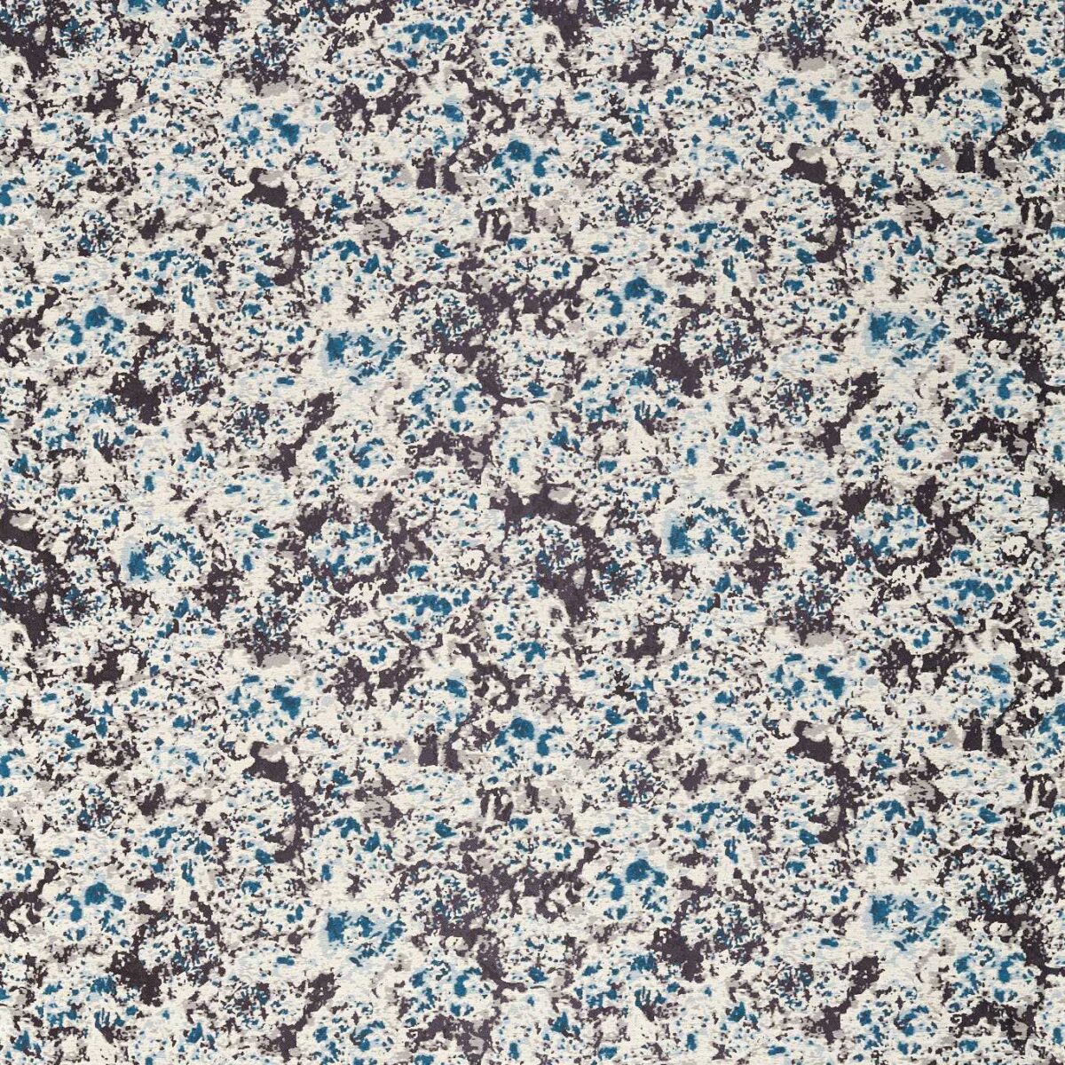 Aconite Fabric - Ink / Lapis by blue misc woven fabric from Harlequin