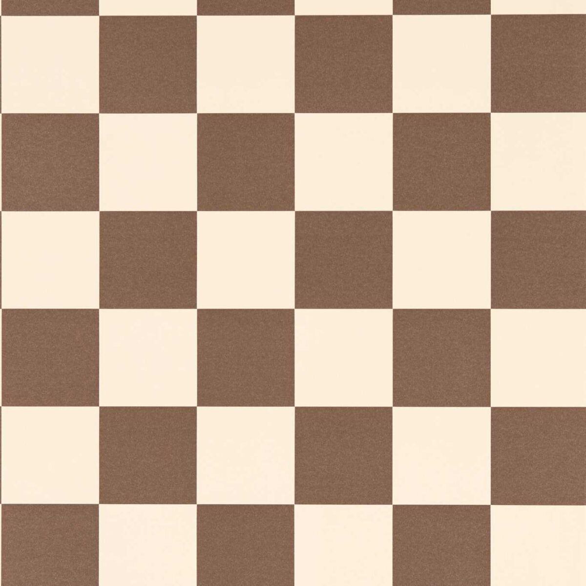 Blenets Check Wallcovering - Chocolate from