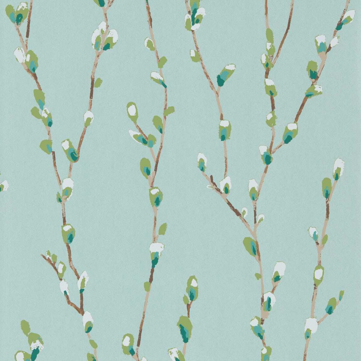 Salice Wallcovering - Mint / Emerald from