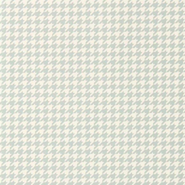 Houndstooth Wallcovering - Seaglass / Soft Focus from