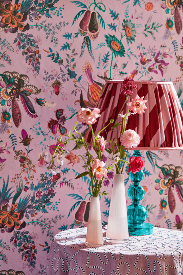 Sticky Grass Wallpaper - Aquamarine by Sticky Grass Wallpaper - Aquamarine from