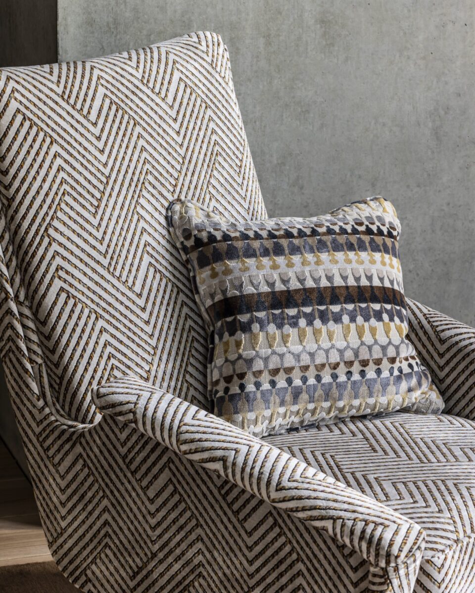 Dritto Fabric - Peacock by Dritto Fabric - Peacock from
