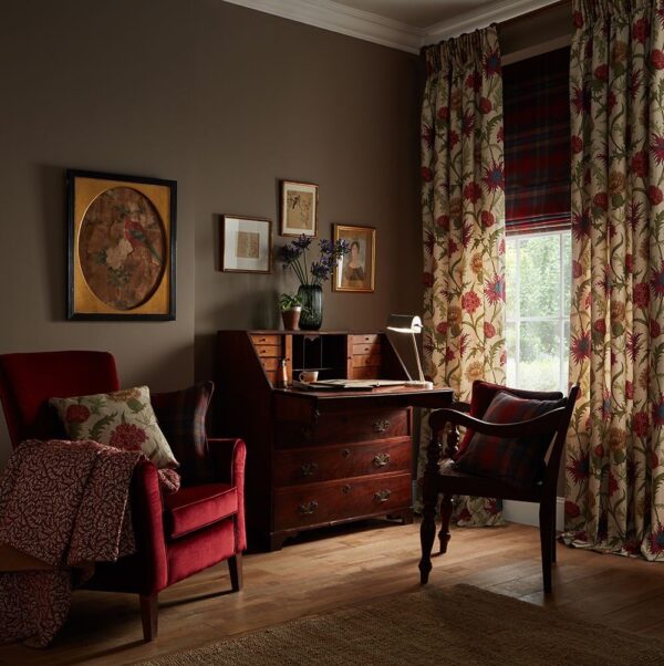 Aster Fabric - Garnet by Aster Fabric - Garnet from