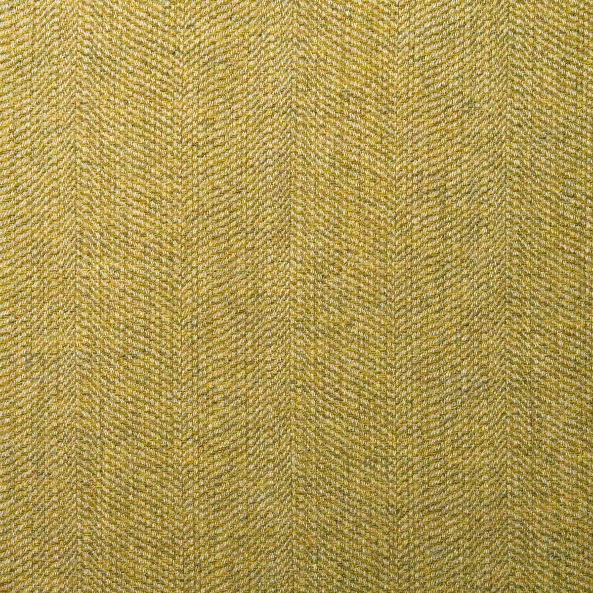 Foss Fabric - Ochre by yellow plain woolen fabric from Linwood Fabrics