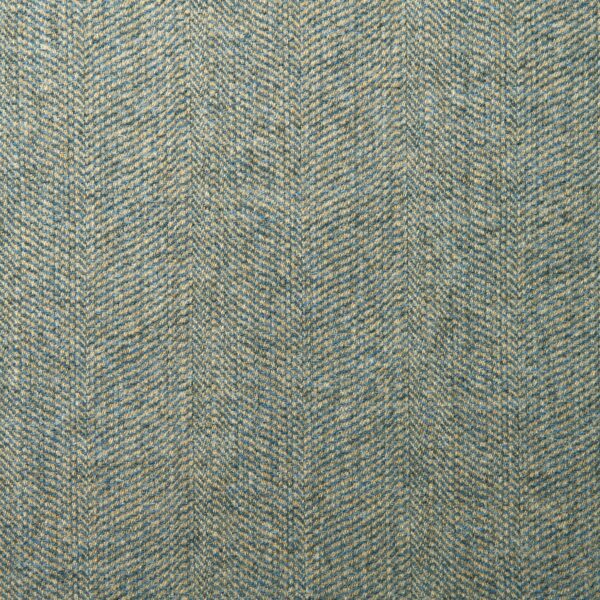 blue plain woolen fabric from Linwood Fabrics