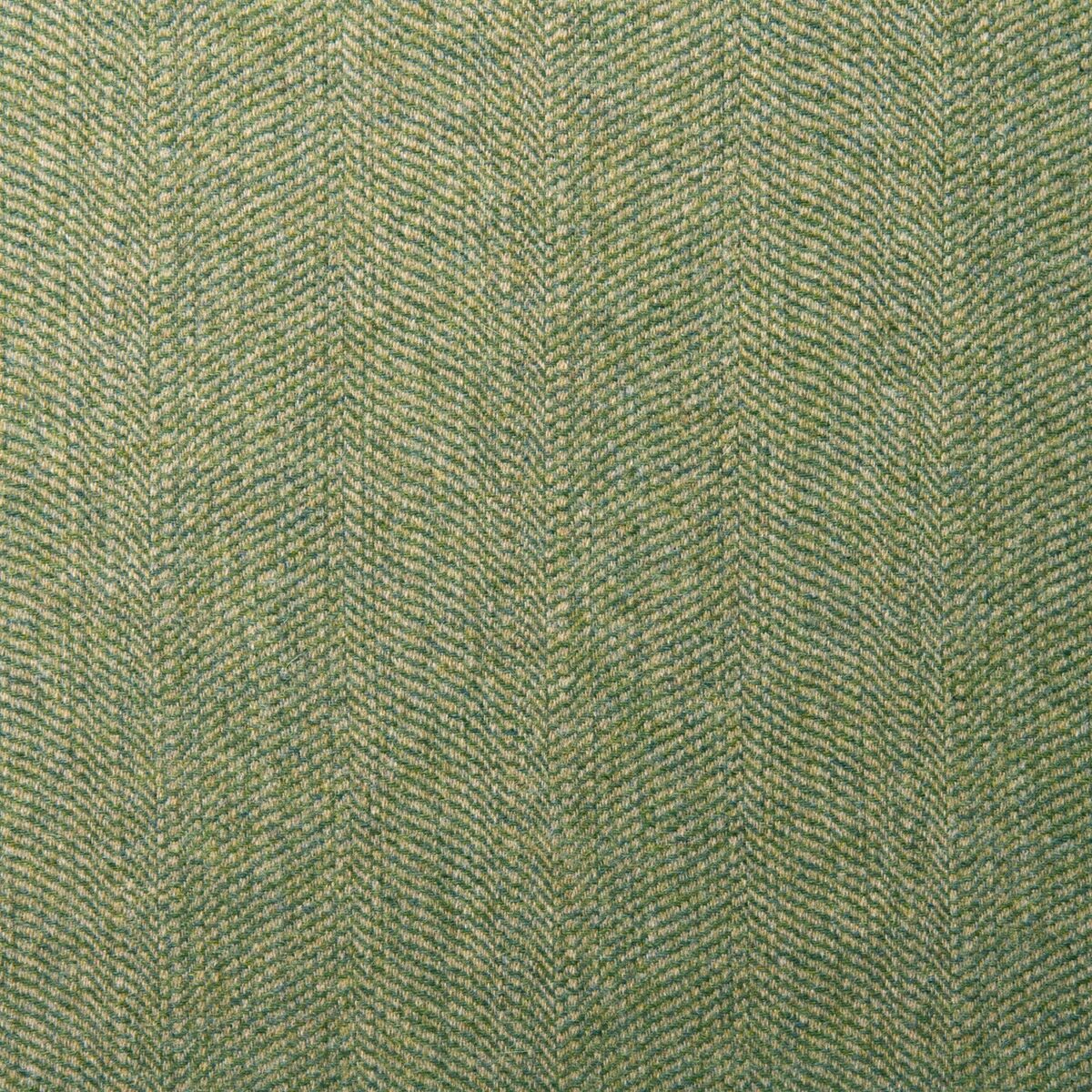 Foss Fabric - Limegrass by green plain woolen fabric from Linwood Fabrics
