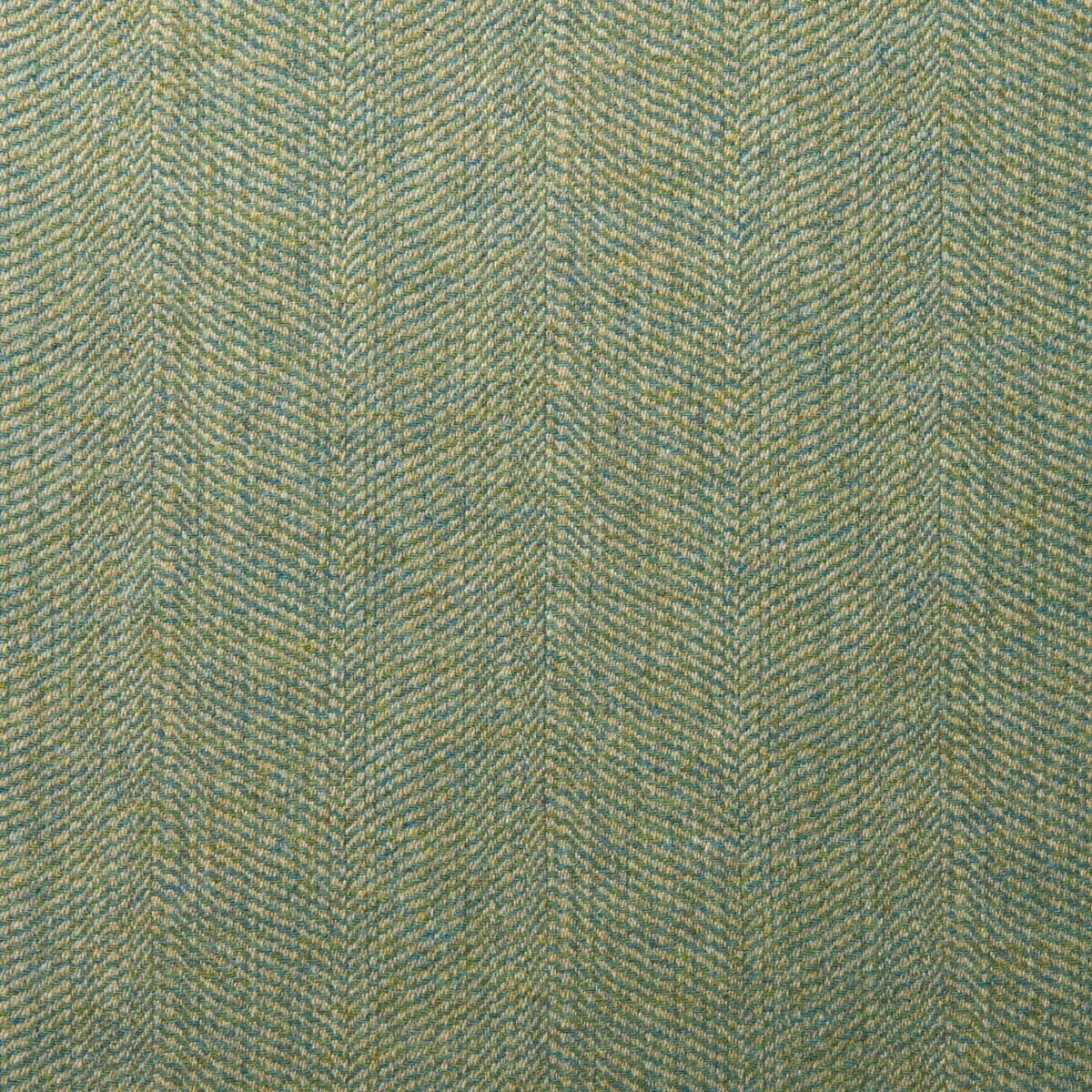 Foss Fabric - Seagrass by green plain woolen fabric from Linwood Fabrics