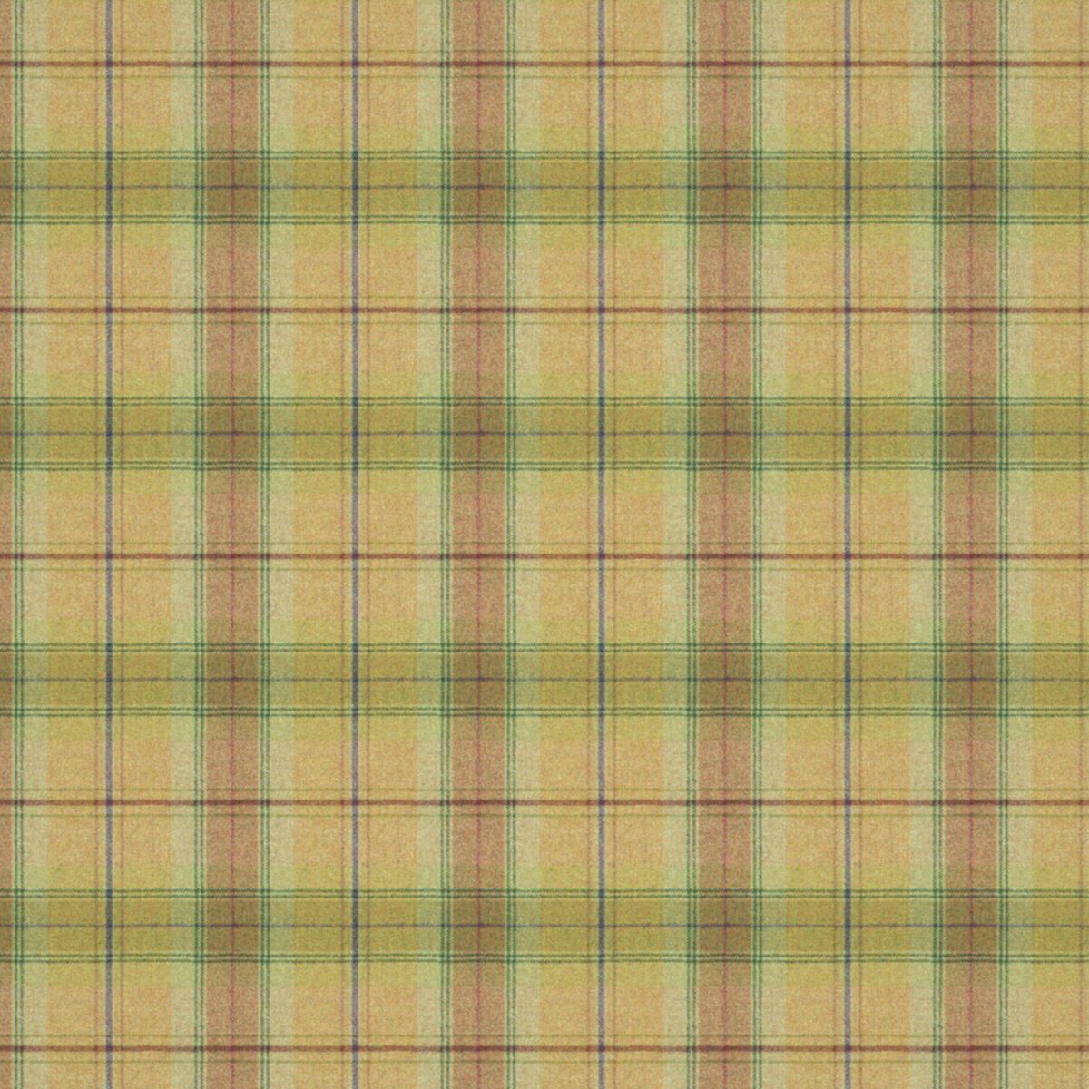 Beachcomber Fabric - Flannan by yellow checked woolen fabric from Linwood Fabrics