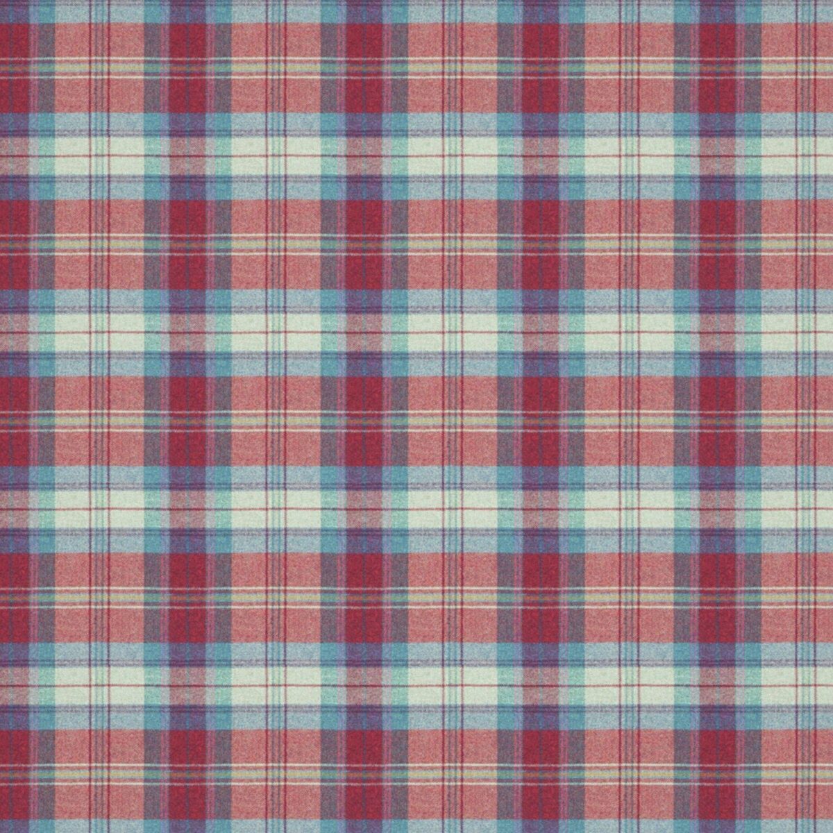 Beachcomber Fabric - Weavers Point by blue checked woolen fabric from Linwood Fabrics