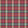 blue checked woolen fabric from Linwood Fabrics