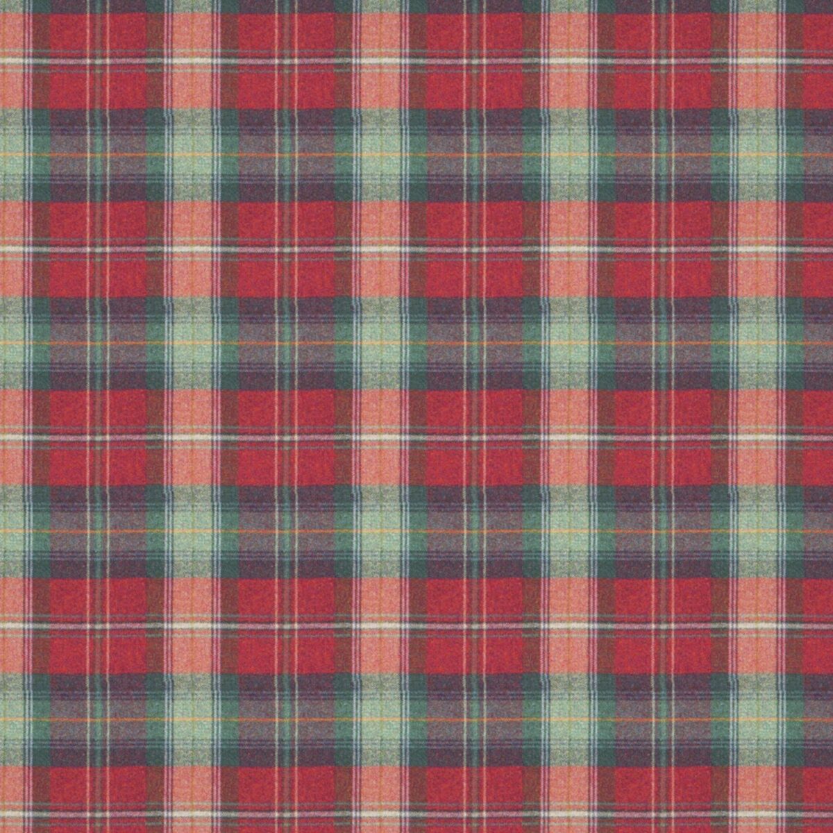Beachcomber Fabric - Monach by blue checked woolen fabric from Linwood Fabrics