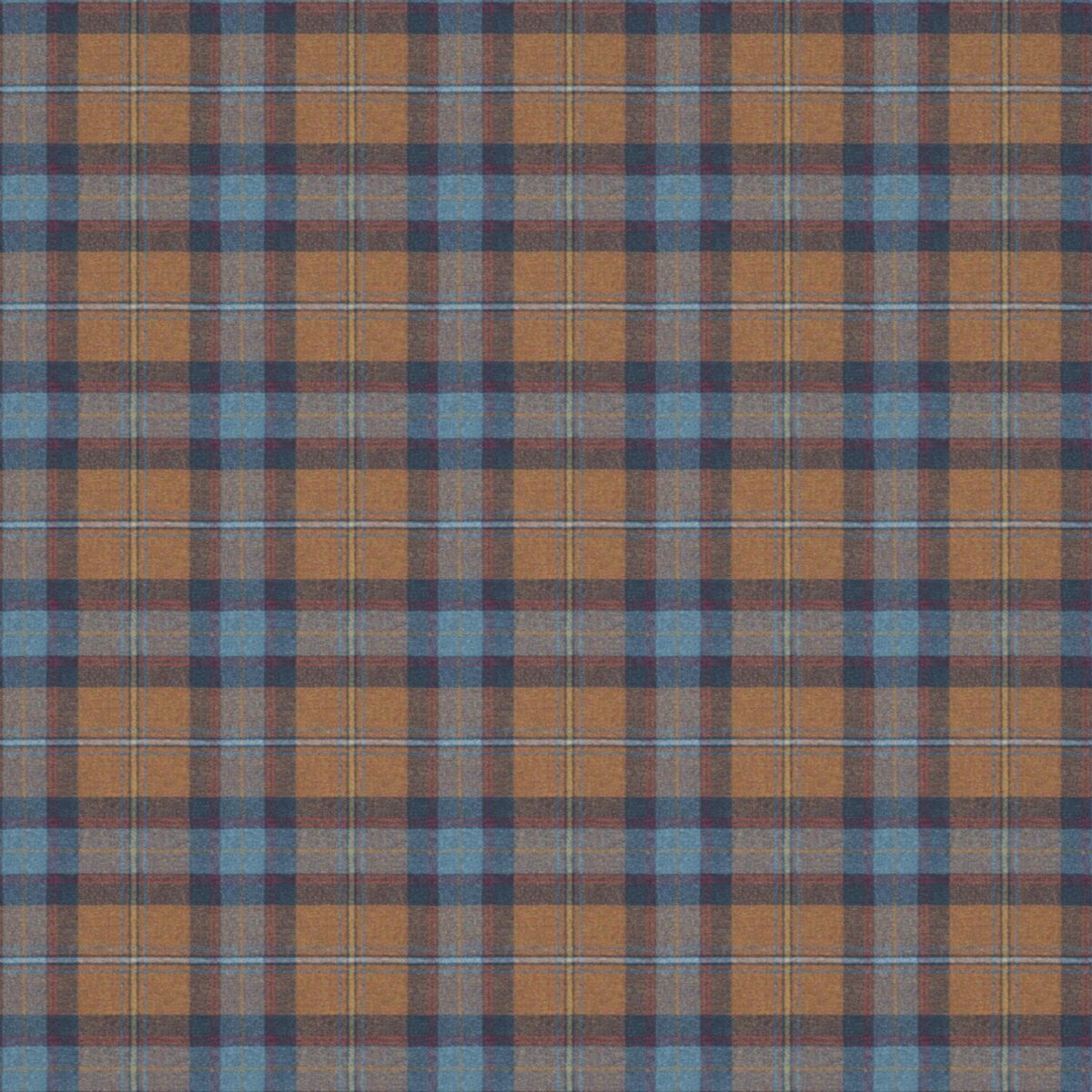 Beachcomber Fabric - Stroma by blue checked woolen fabric from Linwood Fabrics