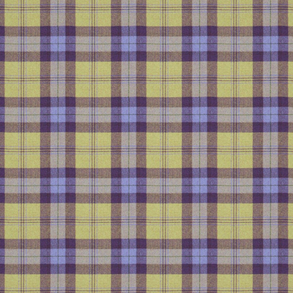 Beachcomber Fabric - Bressay by purple checked woolen fabric from Linwood Fabrics