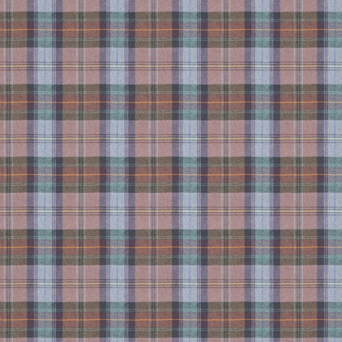 Beachcomber Fabric - Isle of May by blue checked woolen fabric from Linwood Fabrics