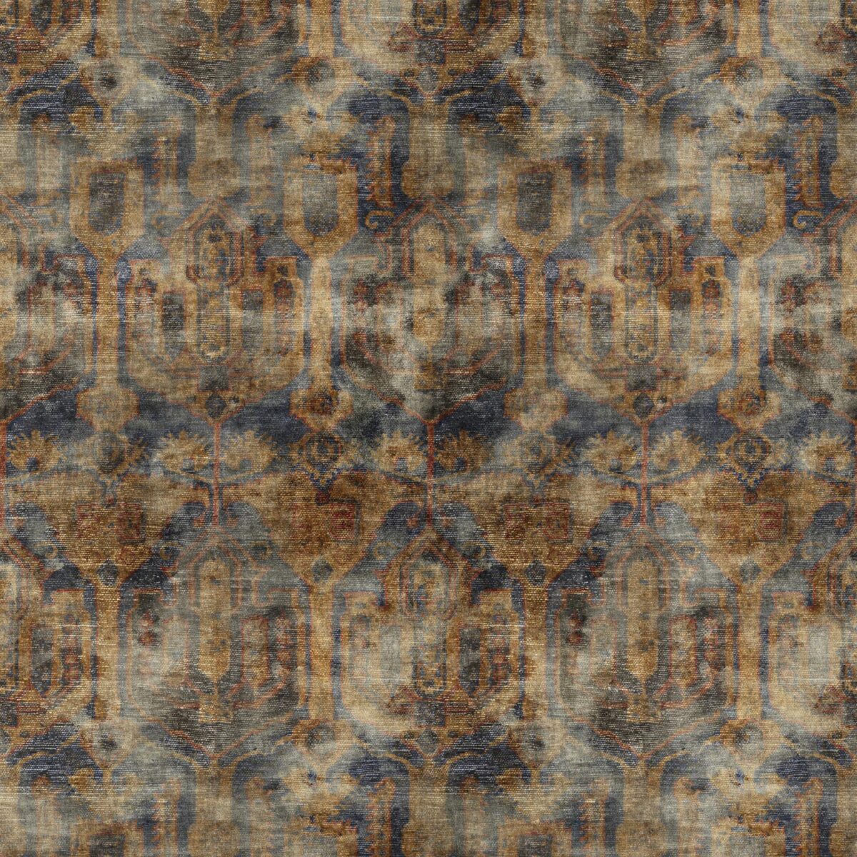 brown contemporary velvet-chenille fabric from Linwood Fabrics