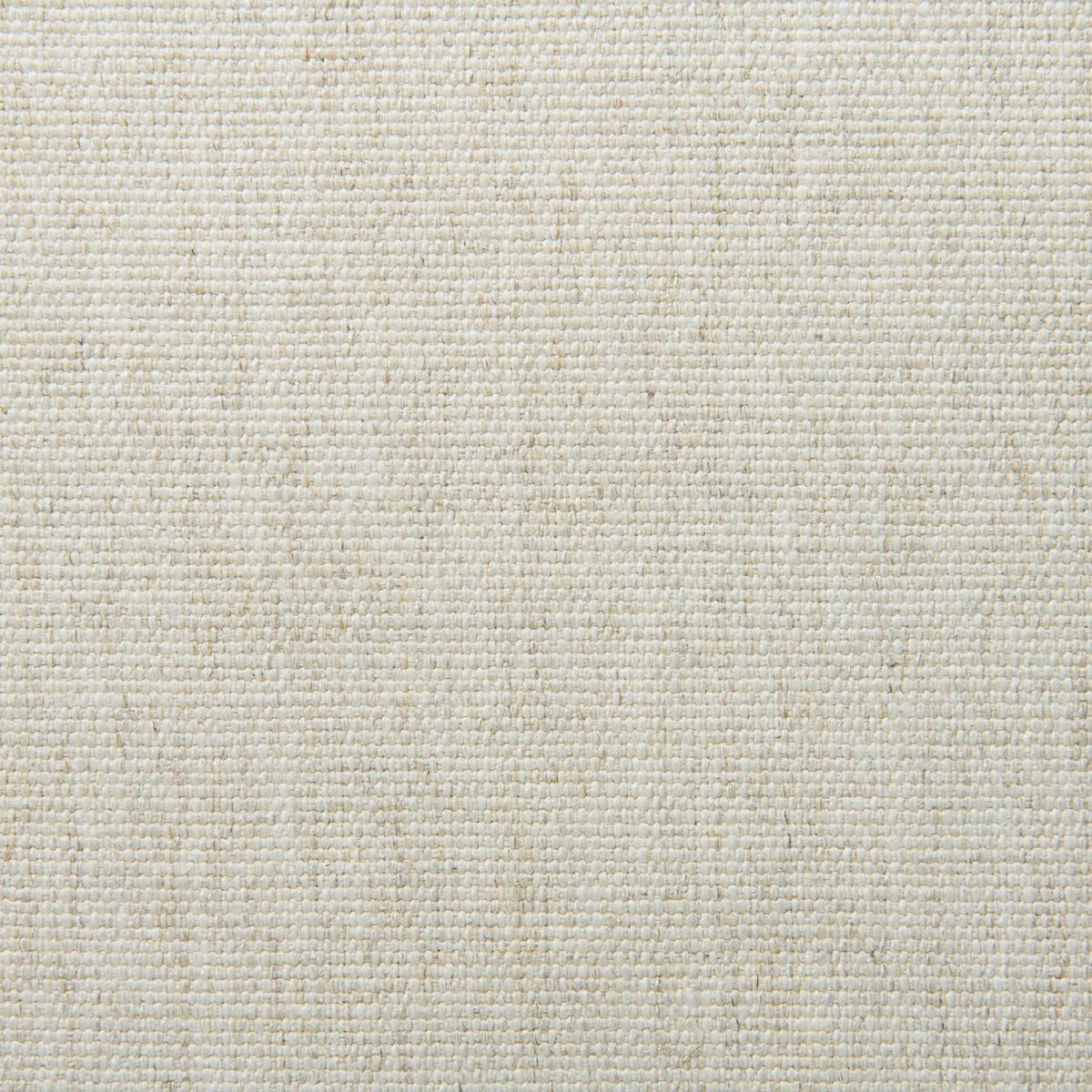 Orta Fabric - Chalk by white plain woven fabric from Linwood Fabrics