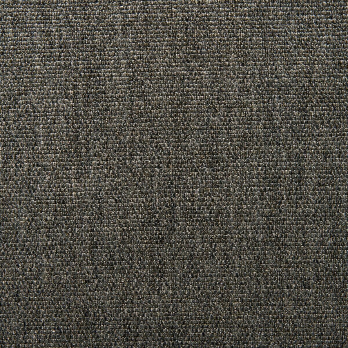 Orta Fabric - Charcoal by black-grey plain woven fabric from Linwood Fabrics