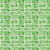 green geometric linen fabric from Linwood Fabrics
