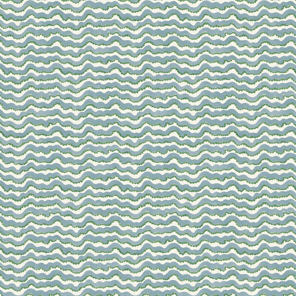 blue contemporary linen fabric from Linwood Fabrics