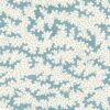 blue contemporary linen fabric from Linwood Fabrics