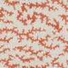 orange contemporary linen fabric from Linwood Fabrics