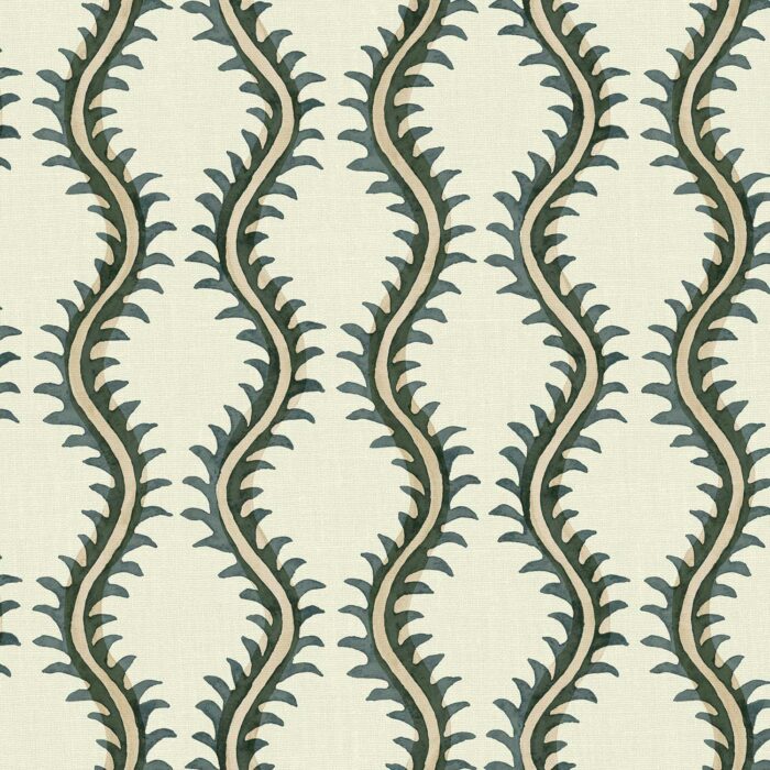 Helter Skelter Fabric - Nile swatch