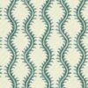 blue contemporary linen fabric from Linwood Fabrics