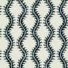 blue contemporary linen fabric from Linwood Fabrics