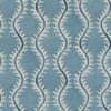 blue contemporary linen fabric from Linwood Fabrics