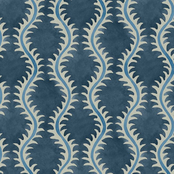 Helter Skelter Fabric - Adriatic swatch