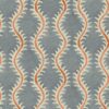 green contemporary linen fabric from Linwood Fabrics