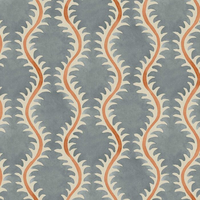 Helter Skelter Fabric - Volcano swatch
