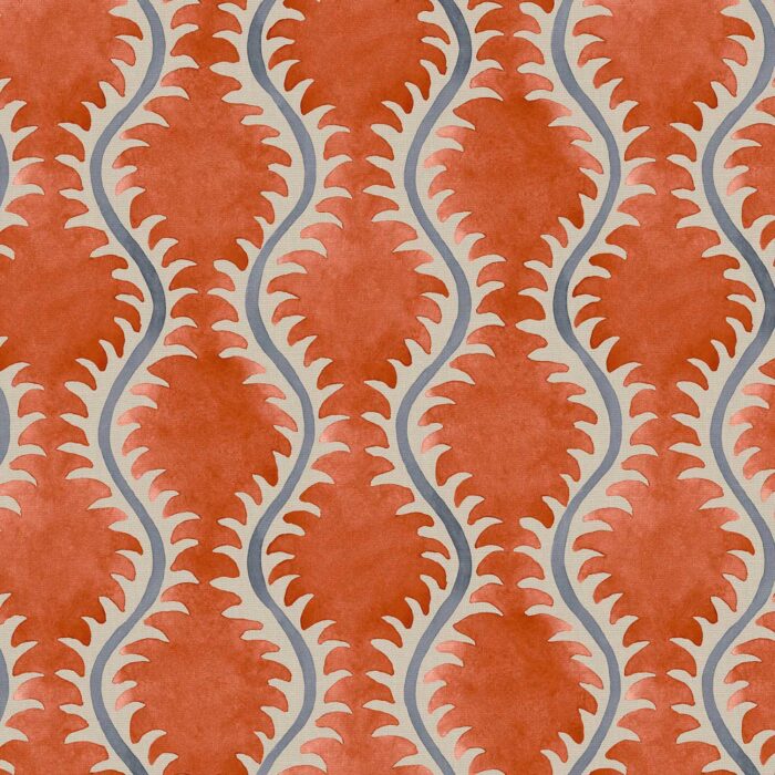 Helter Skelter Fabric - Etna swatch