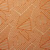 orange geometric woven fabric from Linwood Fabrics