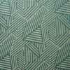 green geometric woven fabric from Linwood Fabrics