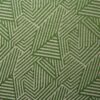 green geometric woven fabric from Linwood Fabrics