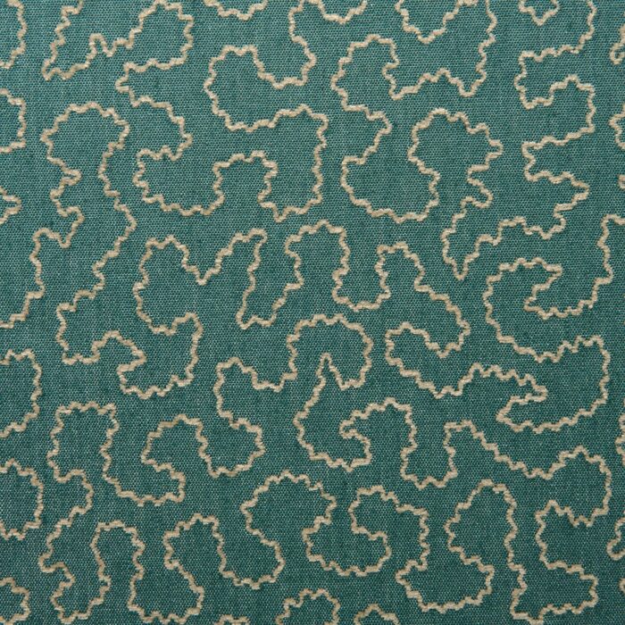 Wiggle Fabric - Cyan swatch